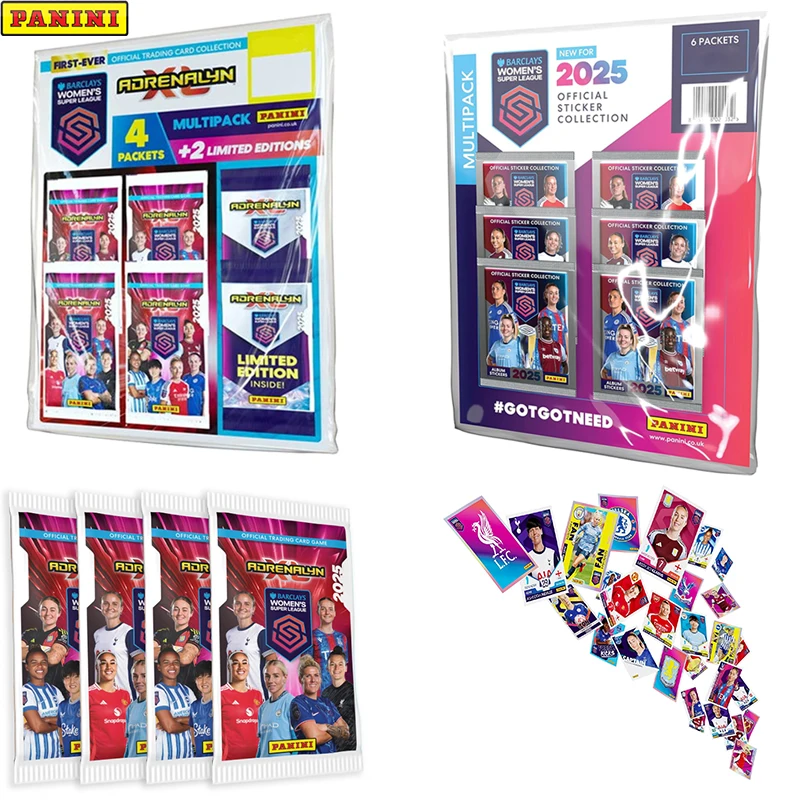 

2025 New Panini Barclays Women’s Super League Trading Card Collection WLS AXL Multipack Sticker Limited