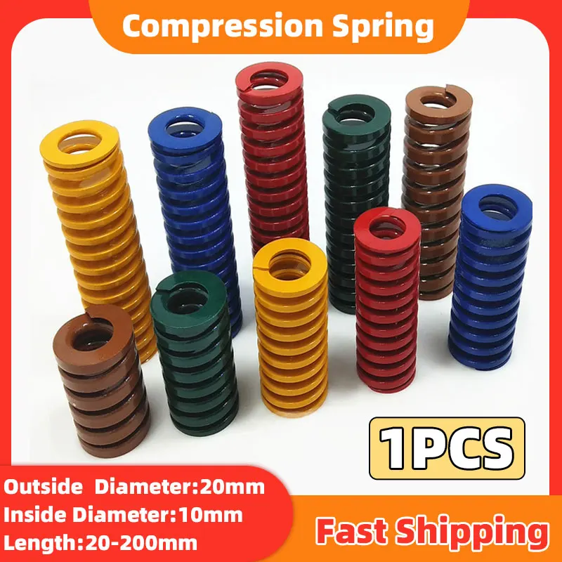 OD 20mm Compression Mould Die Springs Load Coil Spiral Stamping Alloy Steel Spring For Car Spiral Stamping Compression Spring