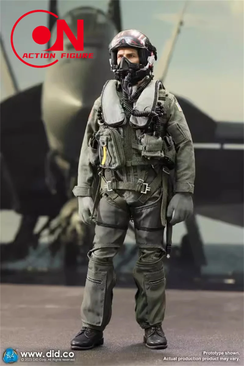 DID MA80170 1/6 US Navy Pilot Instructor Soldier Model Military Captain Simulation 12" Full Set Male Action Figure Hobby Collect