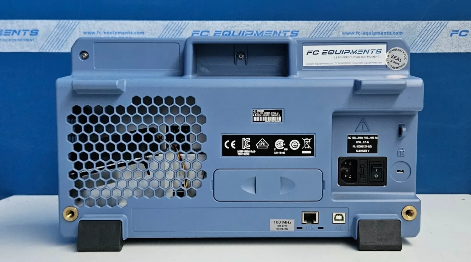 1PC R&S Rohde And Schwarz RTB2002-B221 Digital Oscilloscope 100MHz 2CH 2.5GS/s In Stock #familitrade
