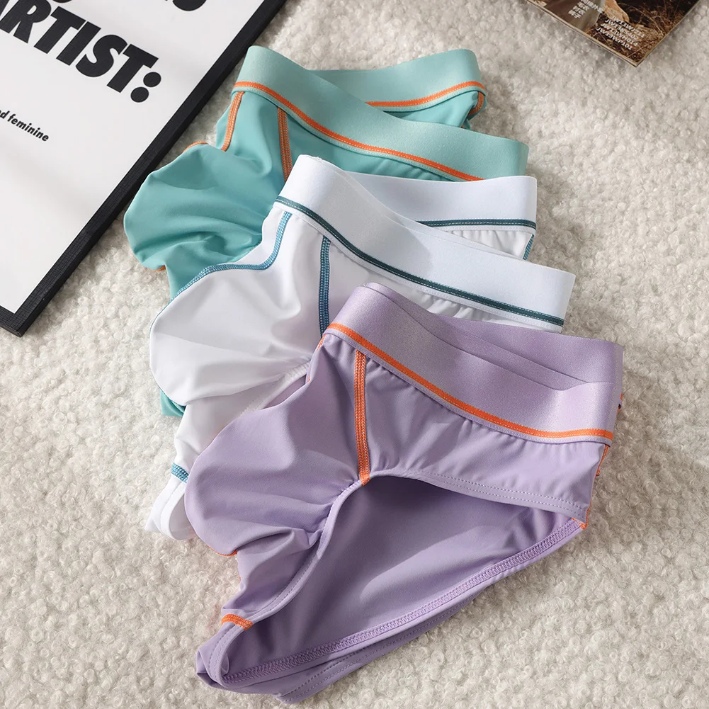 Men U Convex Big Pouch Sports Briefs Stretch Underwear Soft Comfy Trunks Very Hot Lingerie Breathable Men's Underpants Fashion
