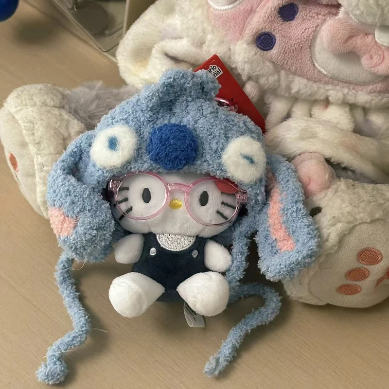 サンリオ ハローキティ ぬいぐるみ キーホルダー ペンダント スクールバッグ用 人形 かわいい漫画 コインパース キーチェーン 女の子 ギフト アクセサリー 装飾品