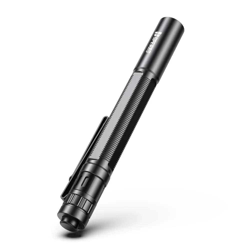 Speras M10 Plus EDC Pen Flashlight 250LM IP68 Waterproof 2×AAA Battery Portable Pocket Torch With Clip For Daily Carry Outdoor
