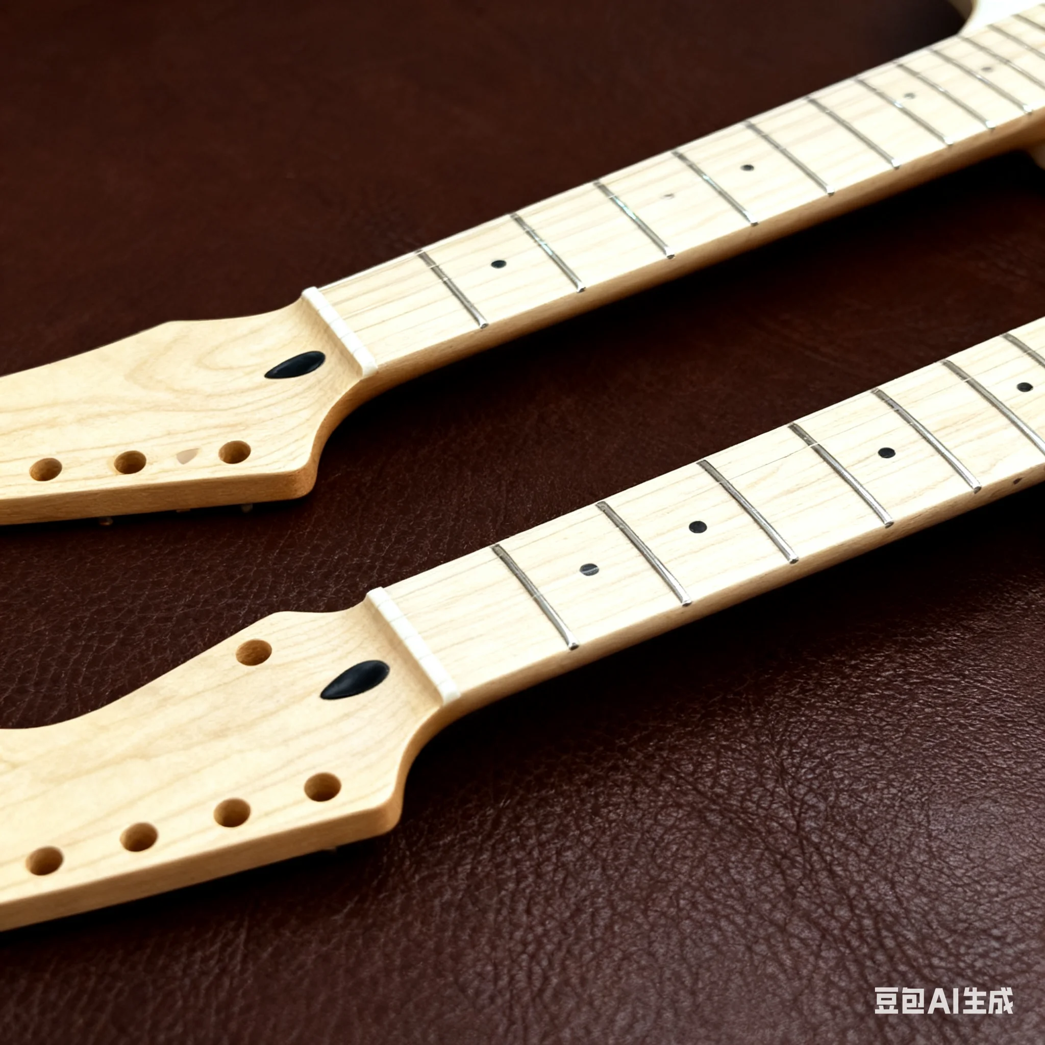 

Maple Guitar Neck, 22 Frets Maple Fingerboard, Adjustable Truss Rod, Natural Finish Replacement Neck for Electric Guitar