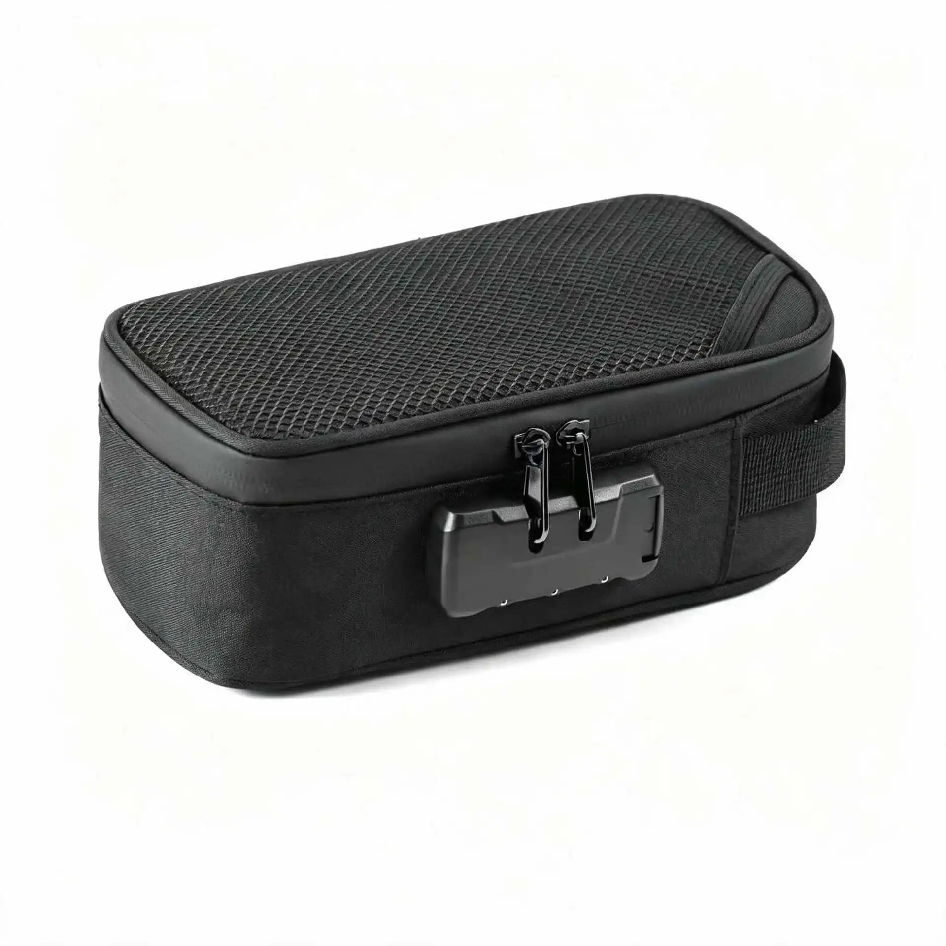 Password lock, deodorant bag, activated carbon, portable, odor isolation, storage bag, multi-functional storage.