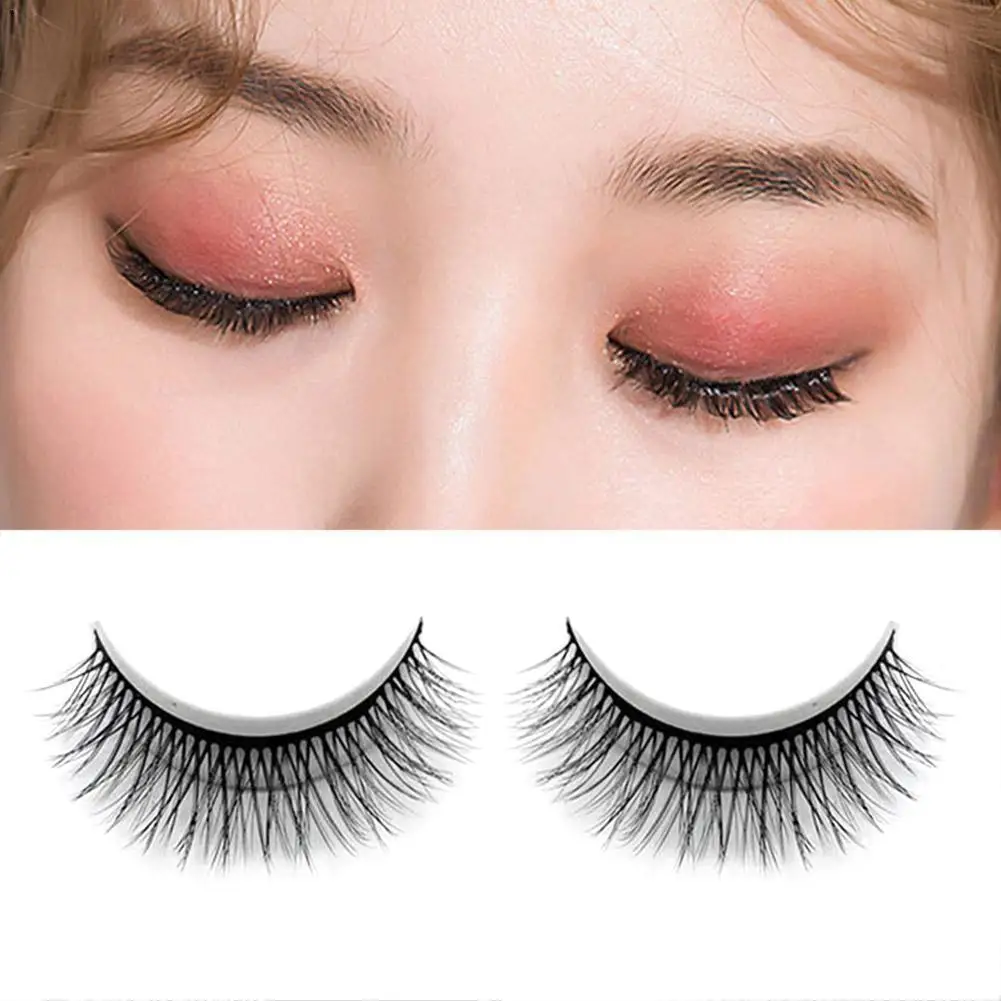 Reusable Self-Adhesive False Eyelashes Multiple Sticky Glue False Eyelashes Natural Fake Lashes Makeup Tool Accessories