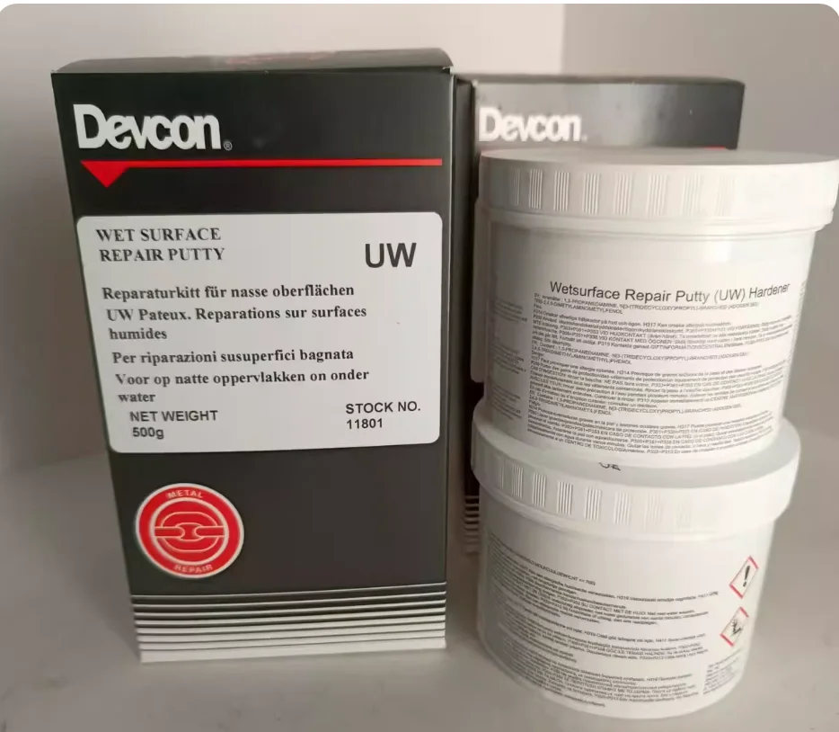 Compuesto de Reparación de Superficies Húmedas FOR DEVCON 11801, Proporciona una Fuerte Adhesión, Resistencia a la Corrosión, Fácil Mantenimiento, Producto Original