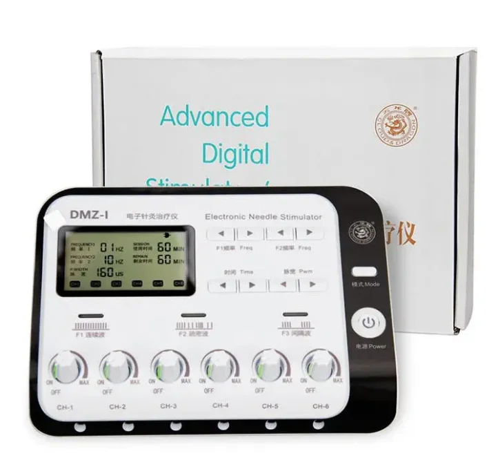 Digital Electrical Acupuncture Needle Muscle Stimulator Health Relax Electroacupuncture Patch Massager Device