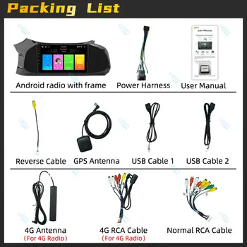 適用於通用雪佛蘭Onix Prisma Joy Pressroom LT LTZ 2012-2019的2 Din安卓車載收音機,帶GPS導航、多媒體立體聲和車載收音機功能 10 最佳銷售 雪佛蘭歡樂 - №3