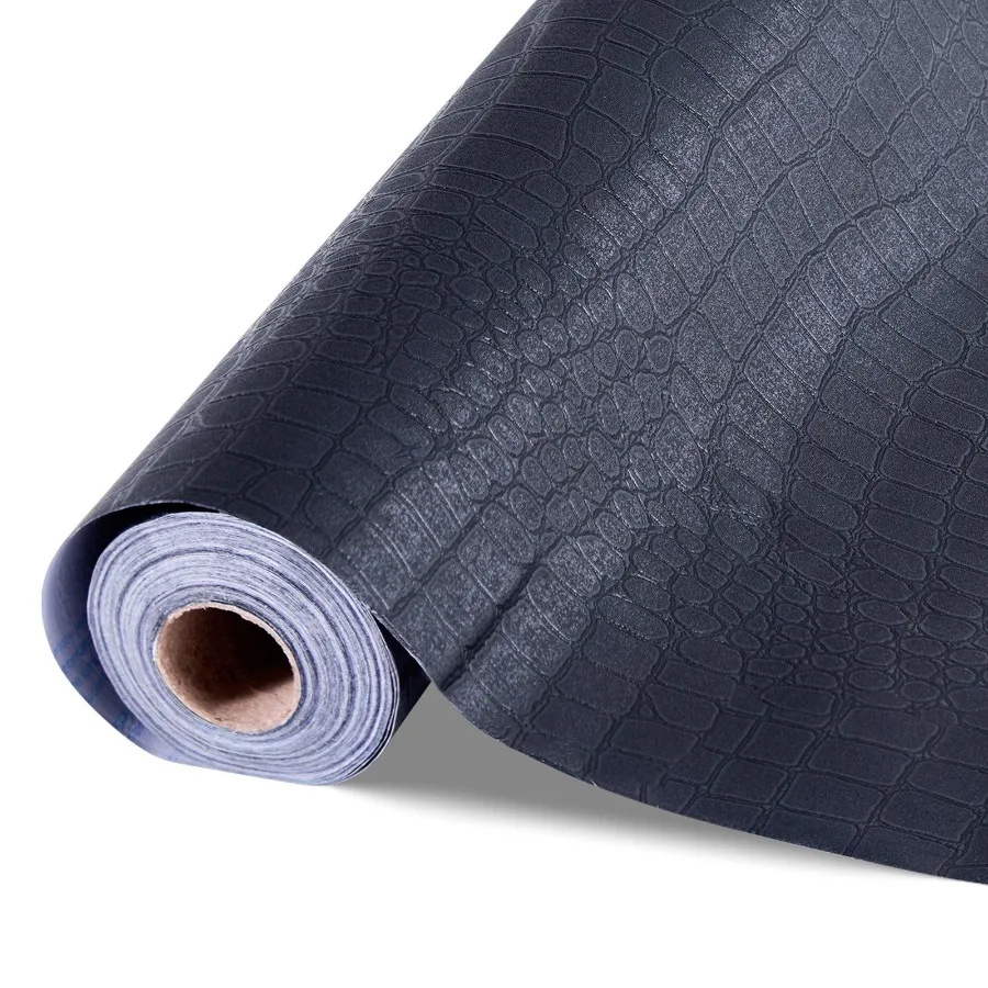 

Обои Peel and Stick, контактная бумага размером 15,7 x 393,7 дюйма, черная потрескавшаяся текстура, водостойкая самоклеящаяся, легко чистится и отслаивается