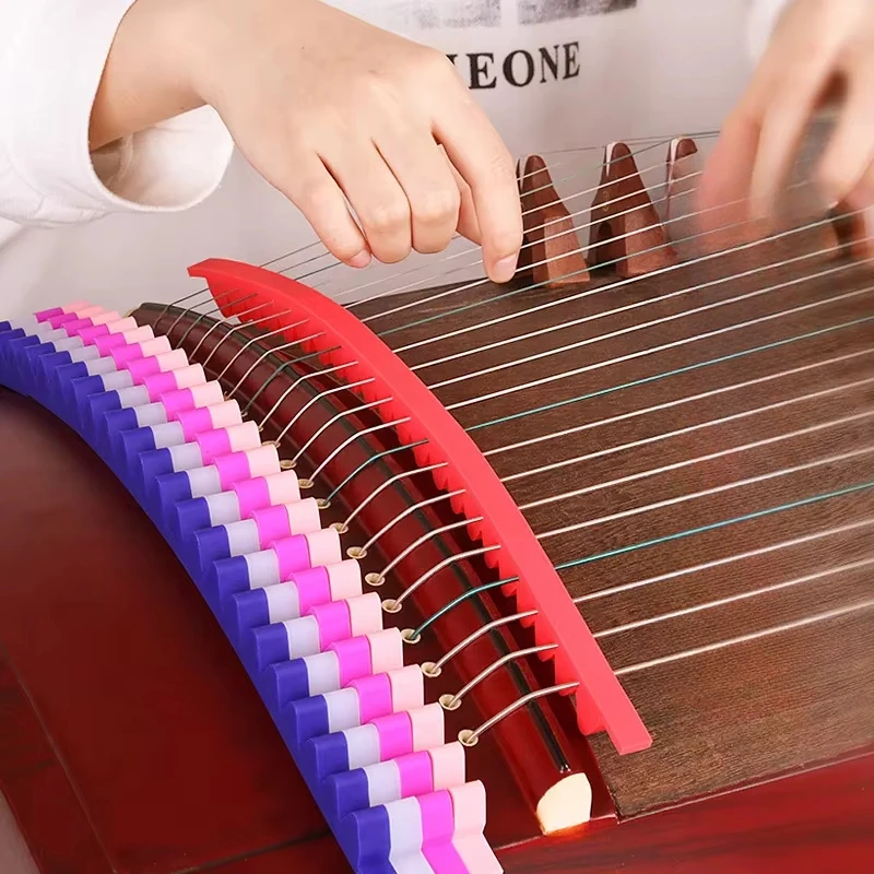 Silica Gel Guzheng Mute Band Silencer for Beginner Exercise