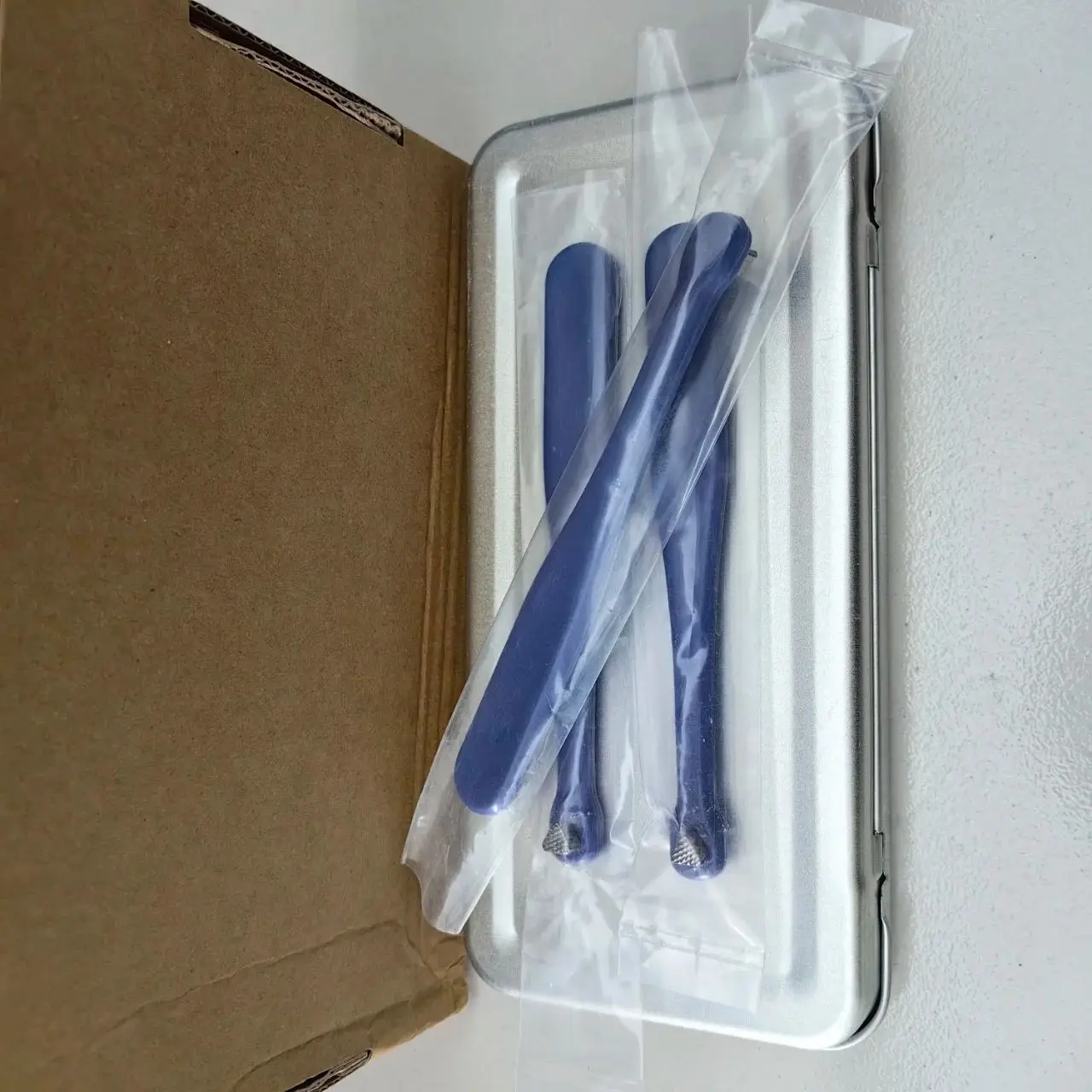 

1Pc Dental Orthodontic Band Pusher Seater Molar Bands Bite Stick Seating Serrated Tip Manual Instrument Dentistry Tools