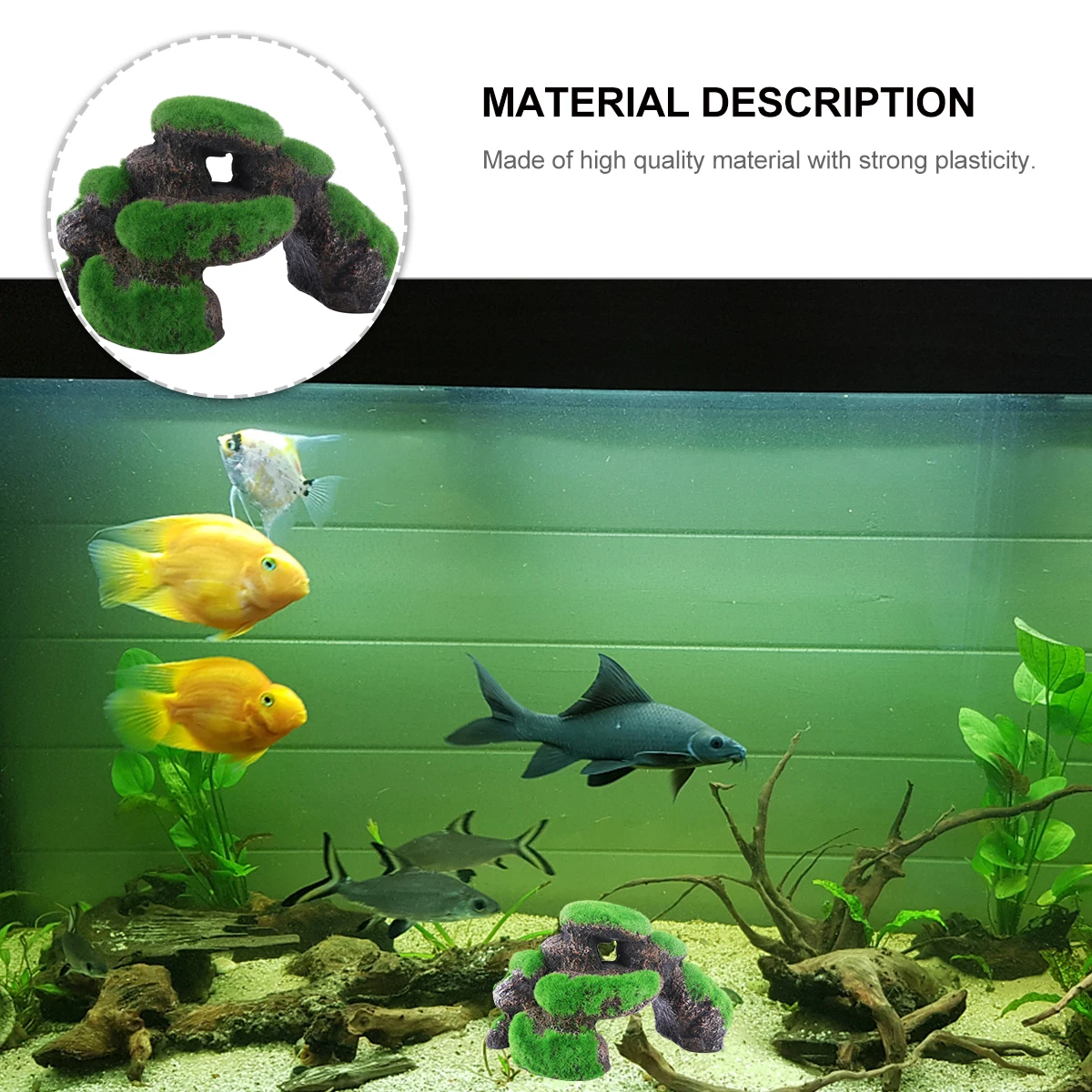 

Artificial Rockery Mountain Decor Resin Caves Fish Tank Landscape Shrimp Hideout Betta Cave Aquatic Decor Pet Supplies Enhance