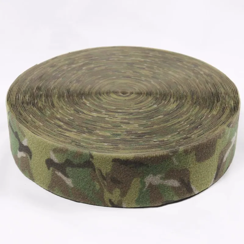 MC MCBK Tiger Stripe MCTP DNC A-TACS FG Ruins Camouflage Loop Fastener Strap Italian Australian Camo Magic Sticking Tape