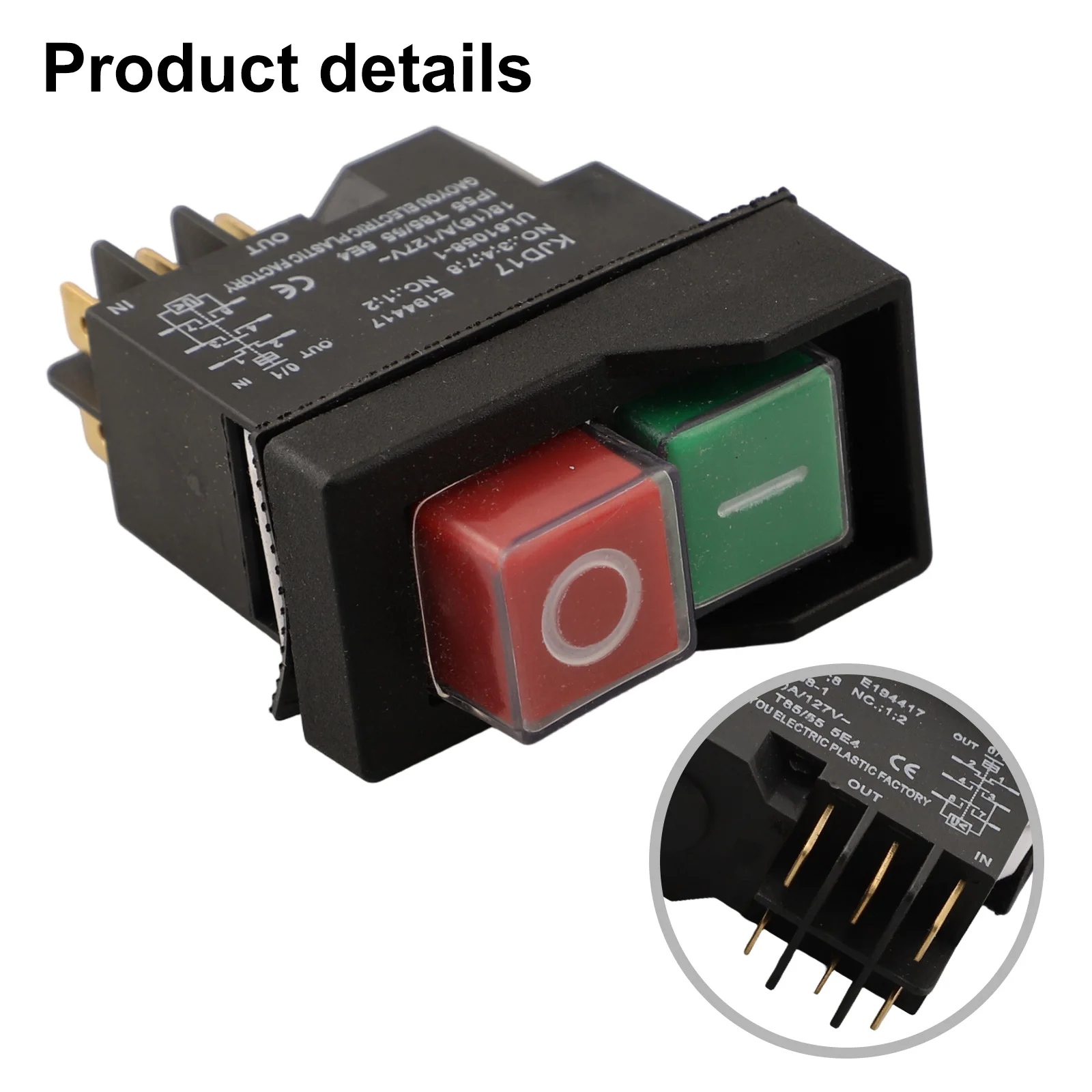 For DWE7485 Table Saw Switch Table Saw Replacement Replacement Switch For Table Saw Appliance Plastic Material