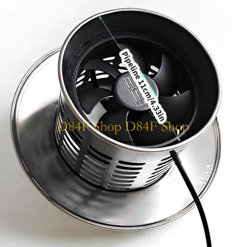 

D84F 12V Solar Powered Fan for Greenhouse Air Cooling Circulation Solar