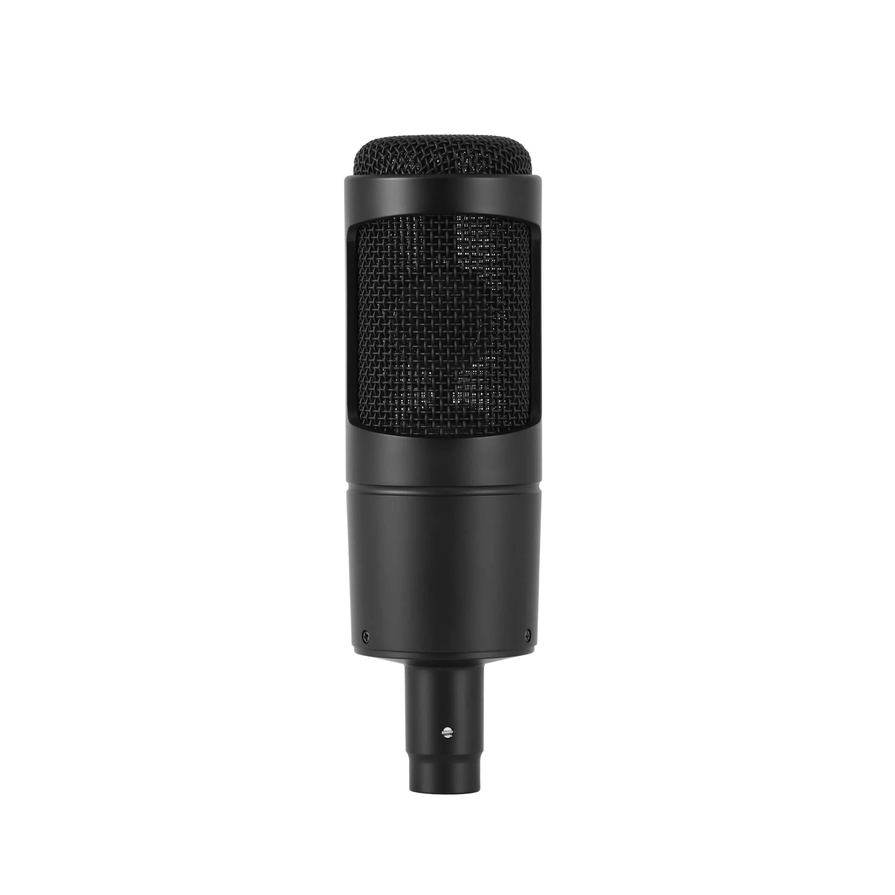 AT2035 Cardioid Condenser Microphone, Perfect for Studio, Podcasting & Streaming, XLR Output,  Black