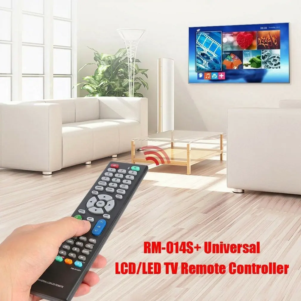 2024 Hot Universal Samrt TV Remote Control Use TV RM-014S+TV Replacement Remote Controller For Any Brand Dropshipping Wholesale