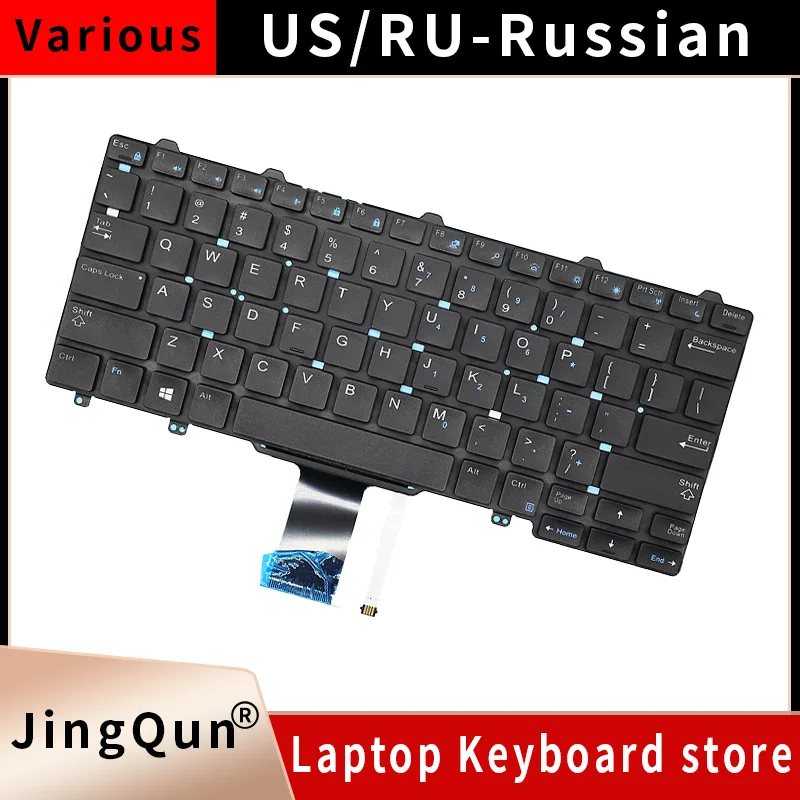 Laptop Keyboard For DELL Latitude 7350 E7250 3150 3160 3165 12-5000 5280 5290 5250 Latitude 7280 7380 E5250 E7270 E5270
