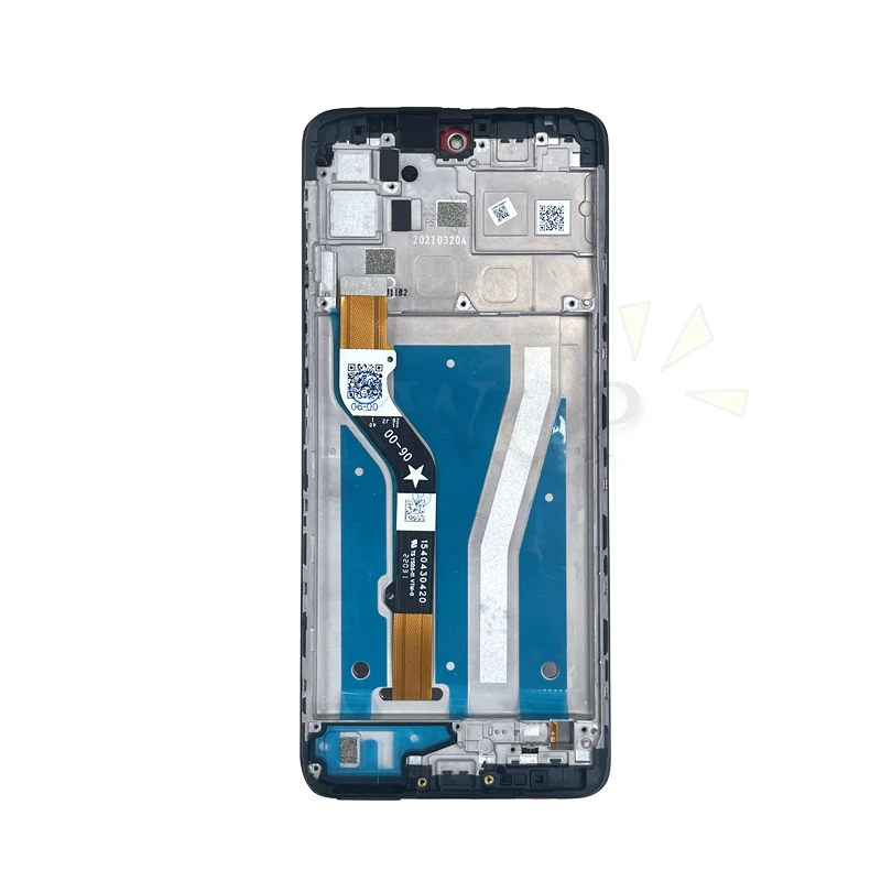 For Motorola Moto G40 Fusion LCD Display Touch Screen Digitizer Assembly With Frame PANV0001IN Screen Replacement