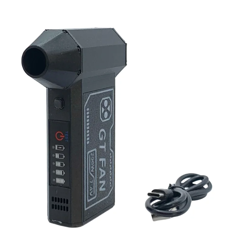 

AA81-130000RPM Mini Air Blower Handheld Turbo Fan Dust Cleaner Wireless Electric Blower Portable Powerful Fan