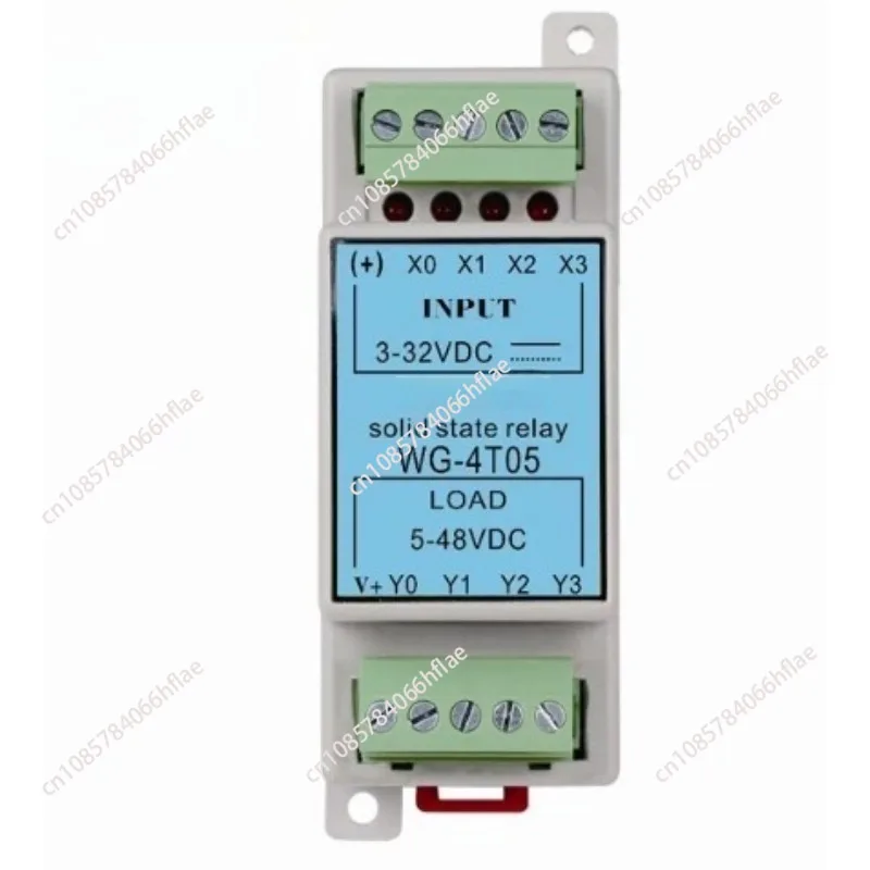 

Твердотельное реле SSR 10DD с управлением по постоянному току DC-DC WG-4T05, 4 входа, 4 выхода