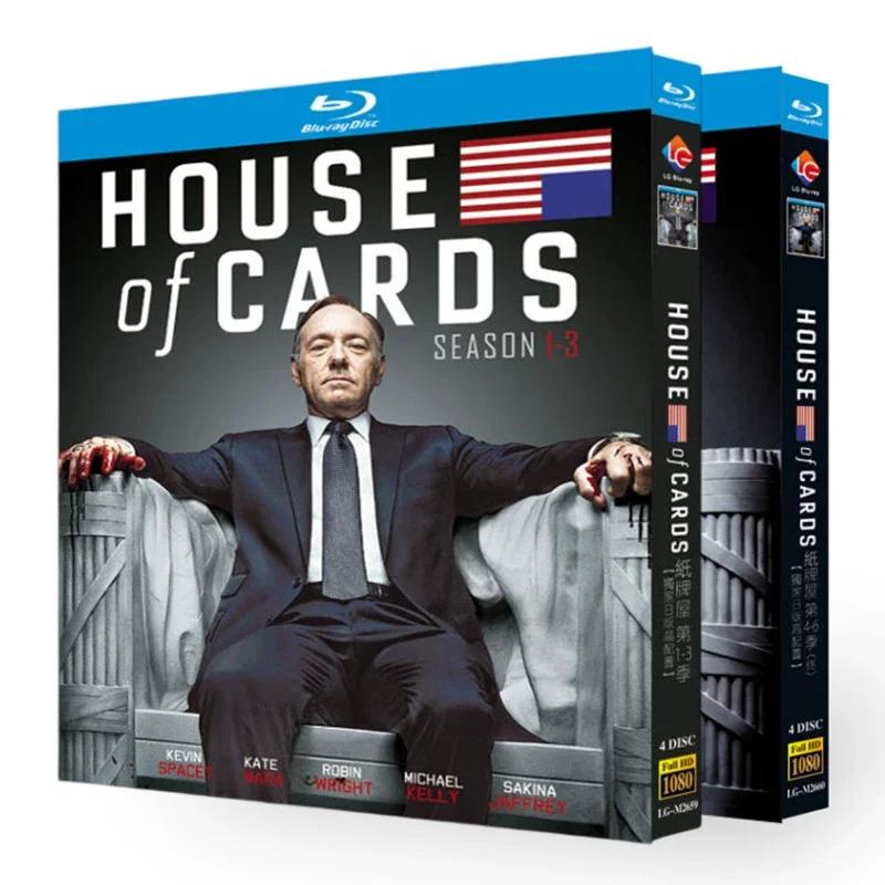 

House of Cards Season 1-6 Blu-ray Disc