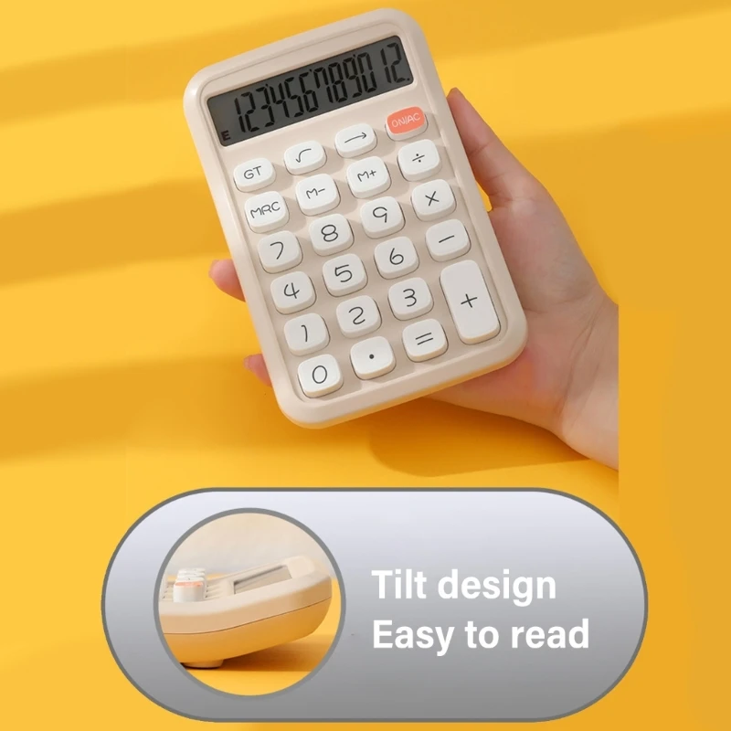 12Digit Calculator For Financial Professional, With Large Button And Clear Display Desk Calculator Financial Calculator