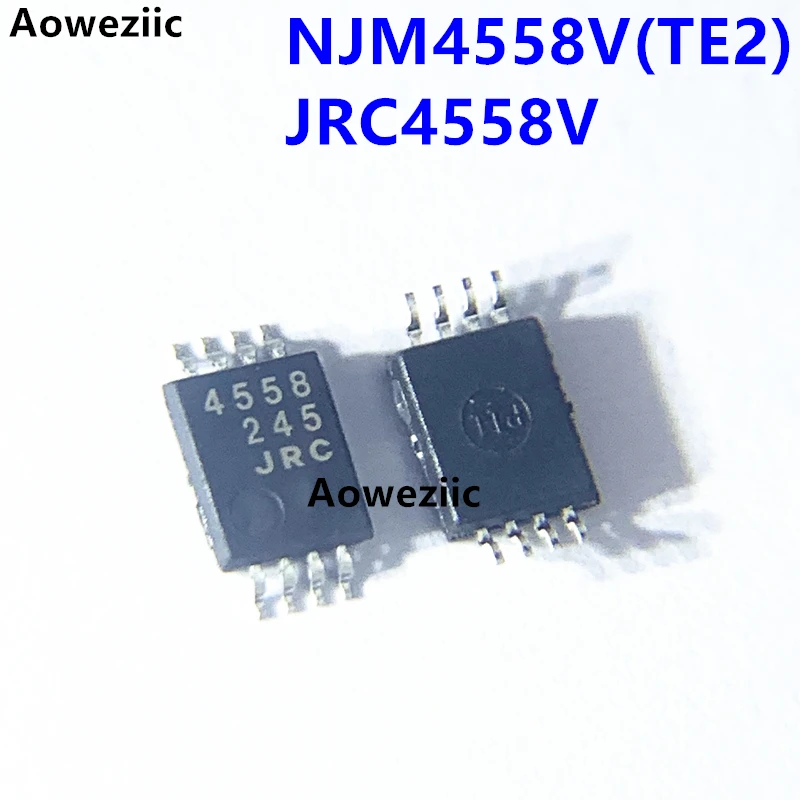 NJM4558V (TE2) JRC4558V 4558 SMD SSOP-8 Operational Amplifier Chip