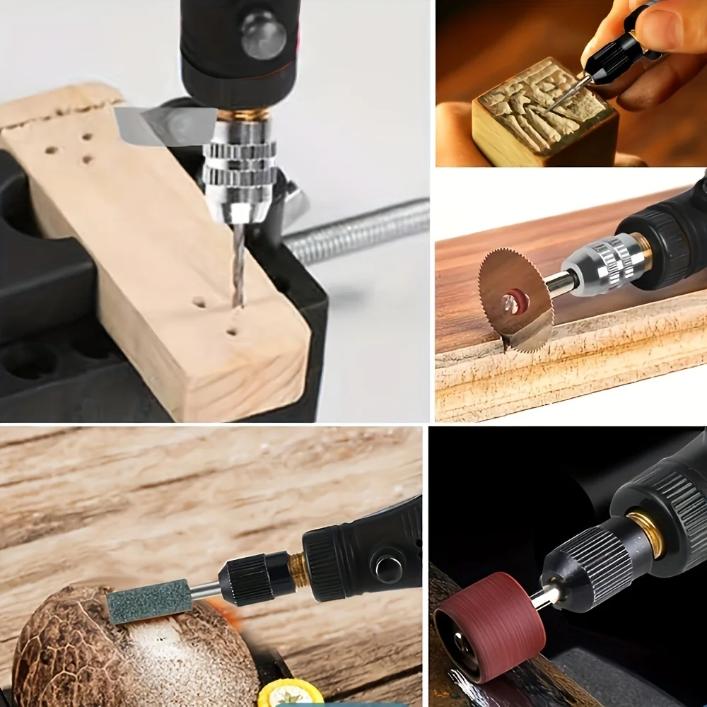 JANGKLILFE USB draadloze roterende gereedschapsset houtbewerking graveerpen DIY voor sieraden metaal glas mini draadloze boormachine