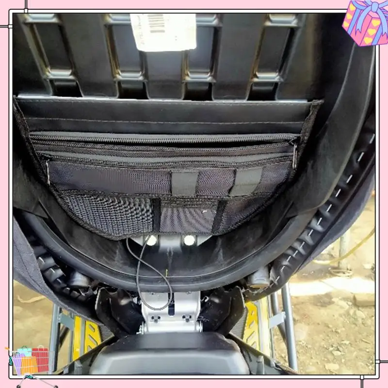 

A77T-Seat Bag Canvas Bag Under Seat Organizer Document Small Object Storage Bag For YAMAHA NMAX 155 V1/V2