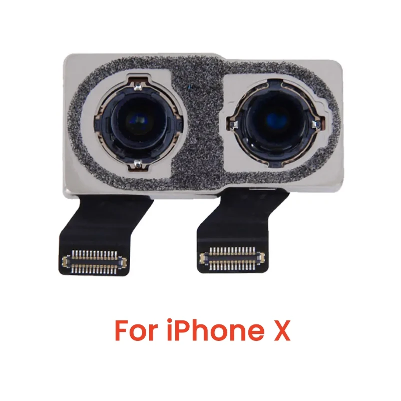 OEM Rear Camera For iPhone X/XR/XS/XS MAX Main Back Camera Replacement for iPhone XS Main Rear Camera with Flex Cables 4K Video