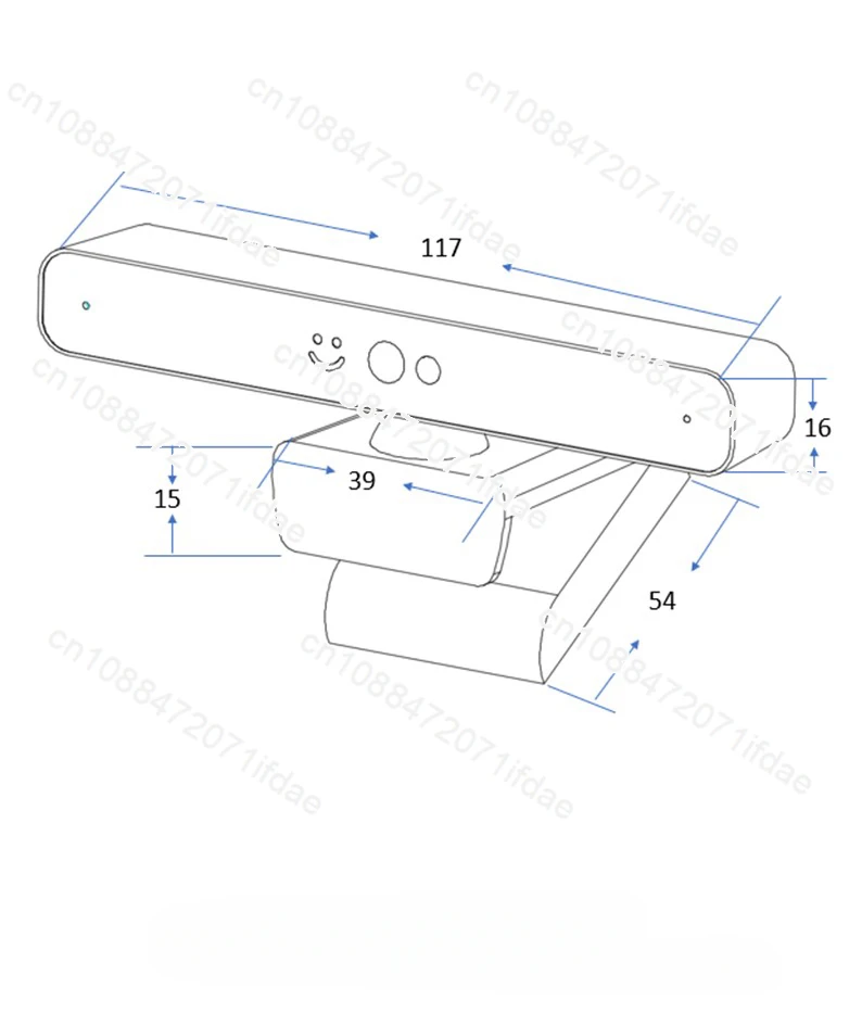 Eye Tracking Camera Windows Hello Infrared Facial Recognition Unlocking Camera Microphone