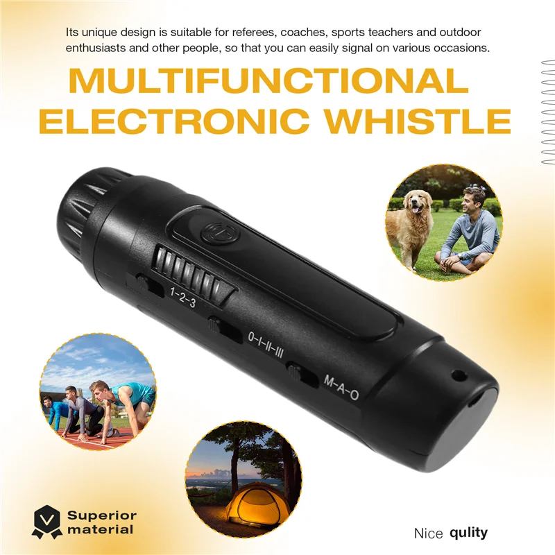 B27B Elektroniczny gwizdek ratunkowy dla sędziów, nauczycieli, trenerów, siatkówki, piłki nożnej