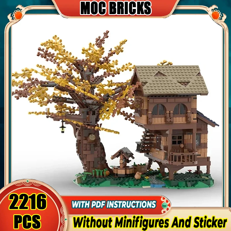 

Модель с видом на улицу Moc, строительные кирпичи, лесная электроника, технология кабины, модульные блоки, подарки, рождественские игрушки, наборы «сделай сам», сборка