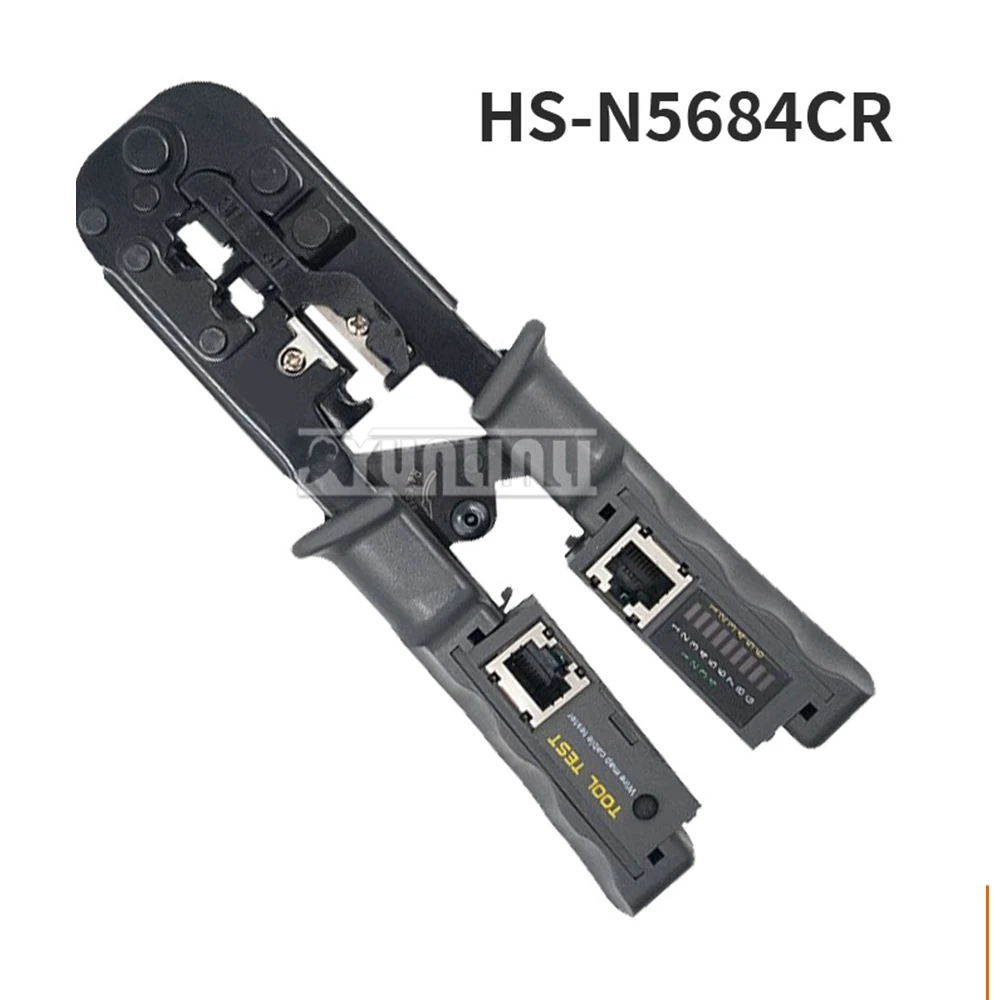 

3-in-1 network cable pliers Internet phone crystal head crimping pliers Three-purpose tester for Stripping+
