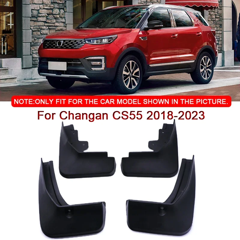 

Fit For Changan CS55 2018-2023 Car Styling ABS Car Mud Flaps Splash Guard Mudguards MudFlaps Front Rear Fender Auto Accessories