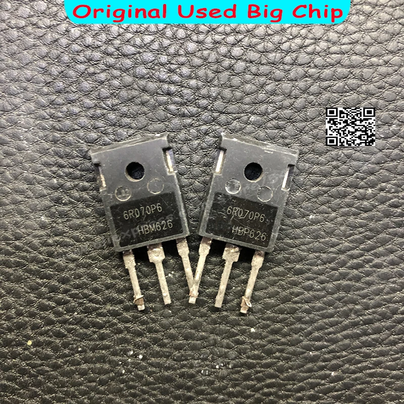 Used 10pcs 60C7040 65C6070 6R070P6 6R099C6 6R099P6 IPW60R099P6 IPW60R070C6 IPW60R070P6 IPW60R040C7 TO-247