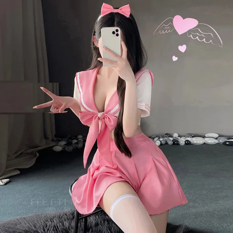 QQ38 اليابانية أنيمي مدرسة رياضة الليزر ملابس السباحة موحدة زي الصيف الشاطئ النساء طالب لامعة ملابس السباحة تأثيري JK وتتسابق دور P