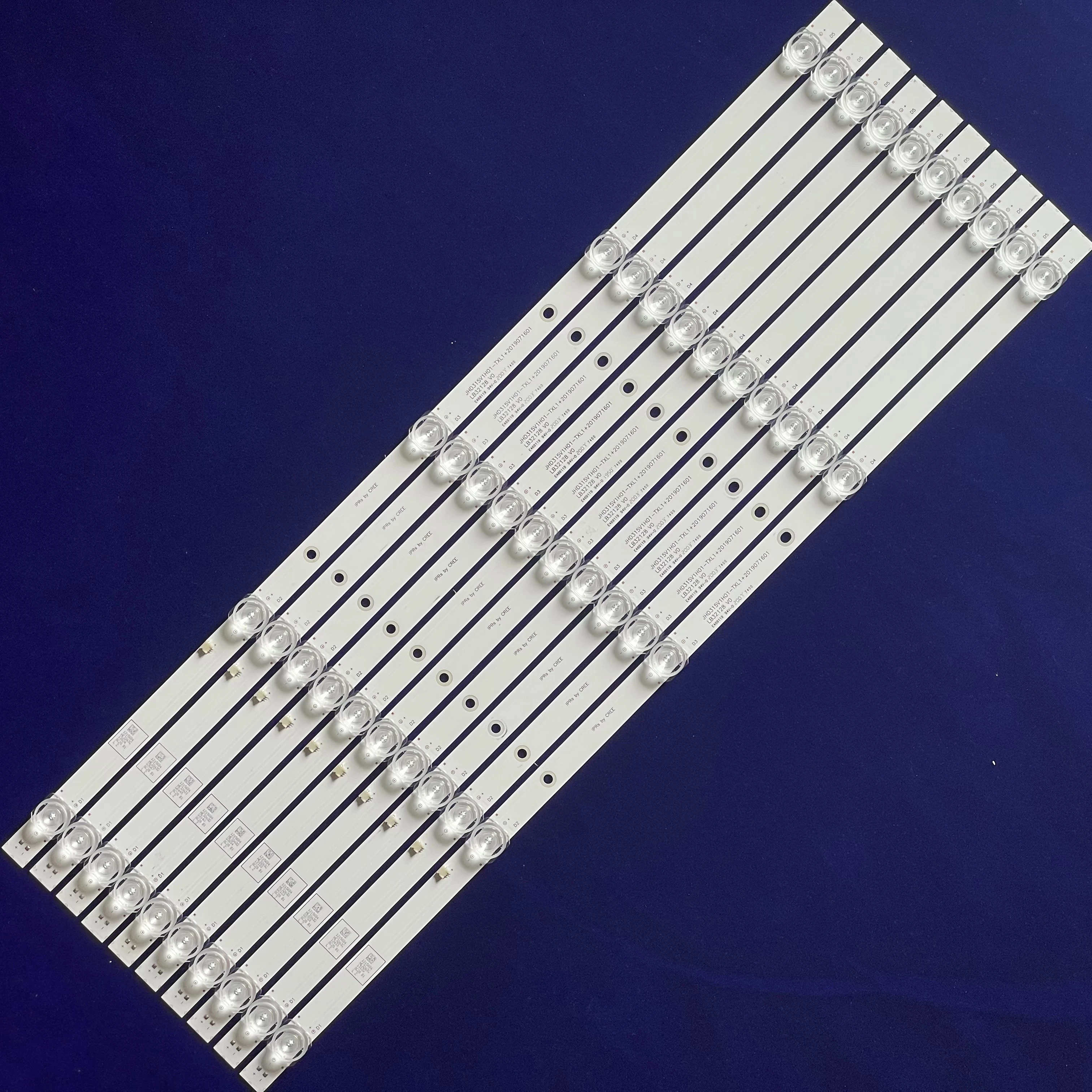 

50PCS LED Backlight Strip LB32128 JHD315V1H01-TXL1 CRH-BT32C1303005028BMREV1.4 For 32H4030F1 32h4000fm 32h4f 32e5602eur H32B5600