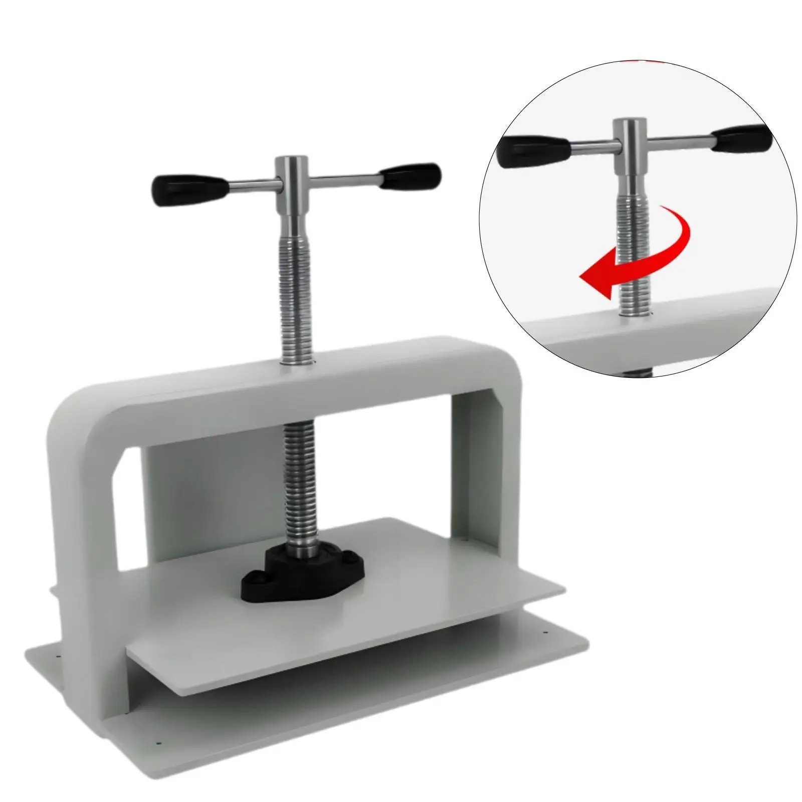 Manual Paper Press Machine Notes Invoice Bookbinder for Checks files Recipes