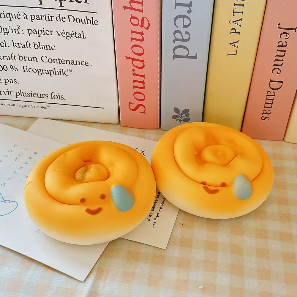 New Simulation Poop Squeeze PU Slow Rebound Toys Creative Wet Soft Cute Onion Pinch Music Fidget Stress Relief Sensory Toys