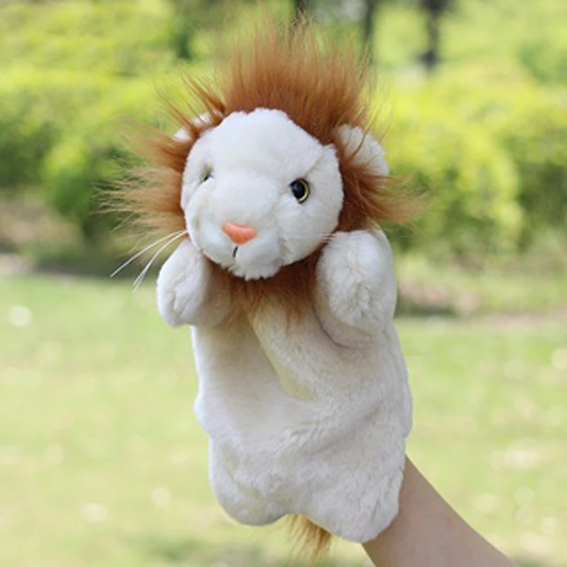 Weiches Tierspielzeug, gefülltes Geschenk, Löwe, Kinderzimmer, Kleinkind, Handpuppe, Plüschtier