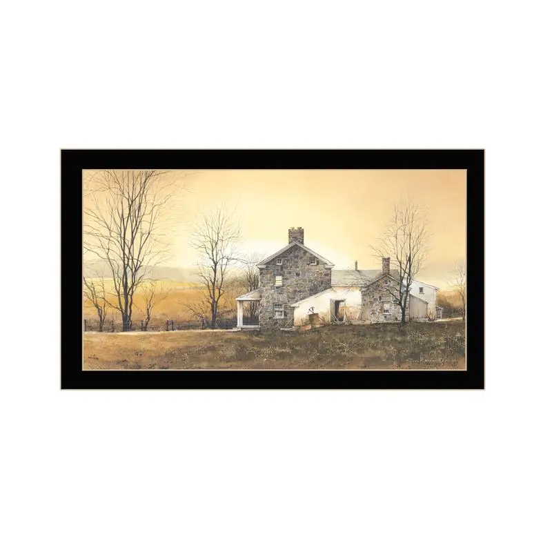 طباعة مؤطرة مبكرة، جاهزة للتعليق، إطار أسود #1