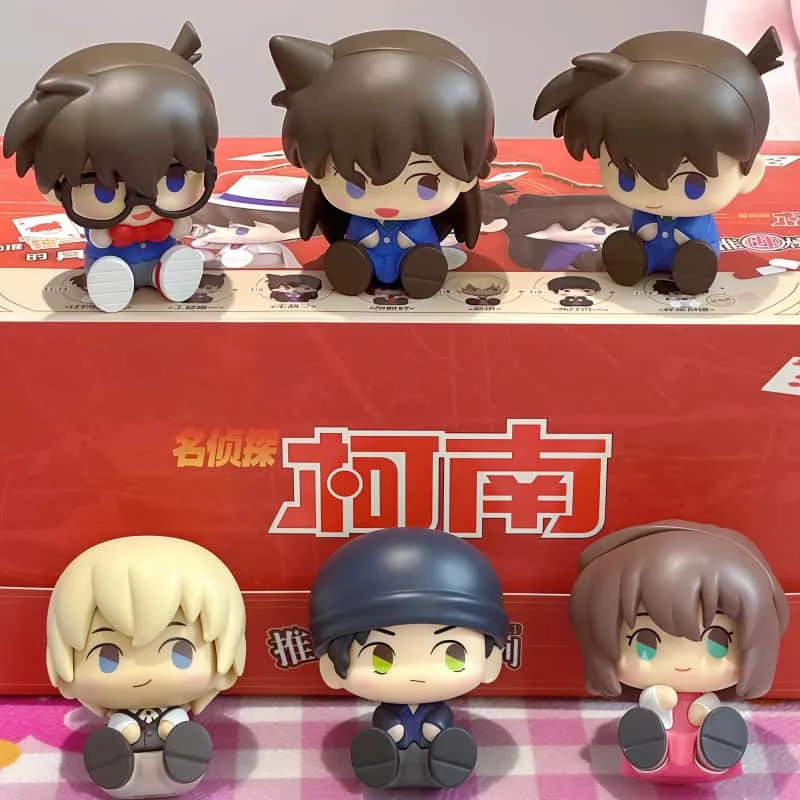 

Genuine Detective Conan Meow Series Vinyl Blind Box Anime Figure Surprise Collect Toy Ornament Mystery Box Girl Holiday Gift