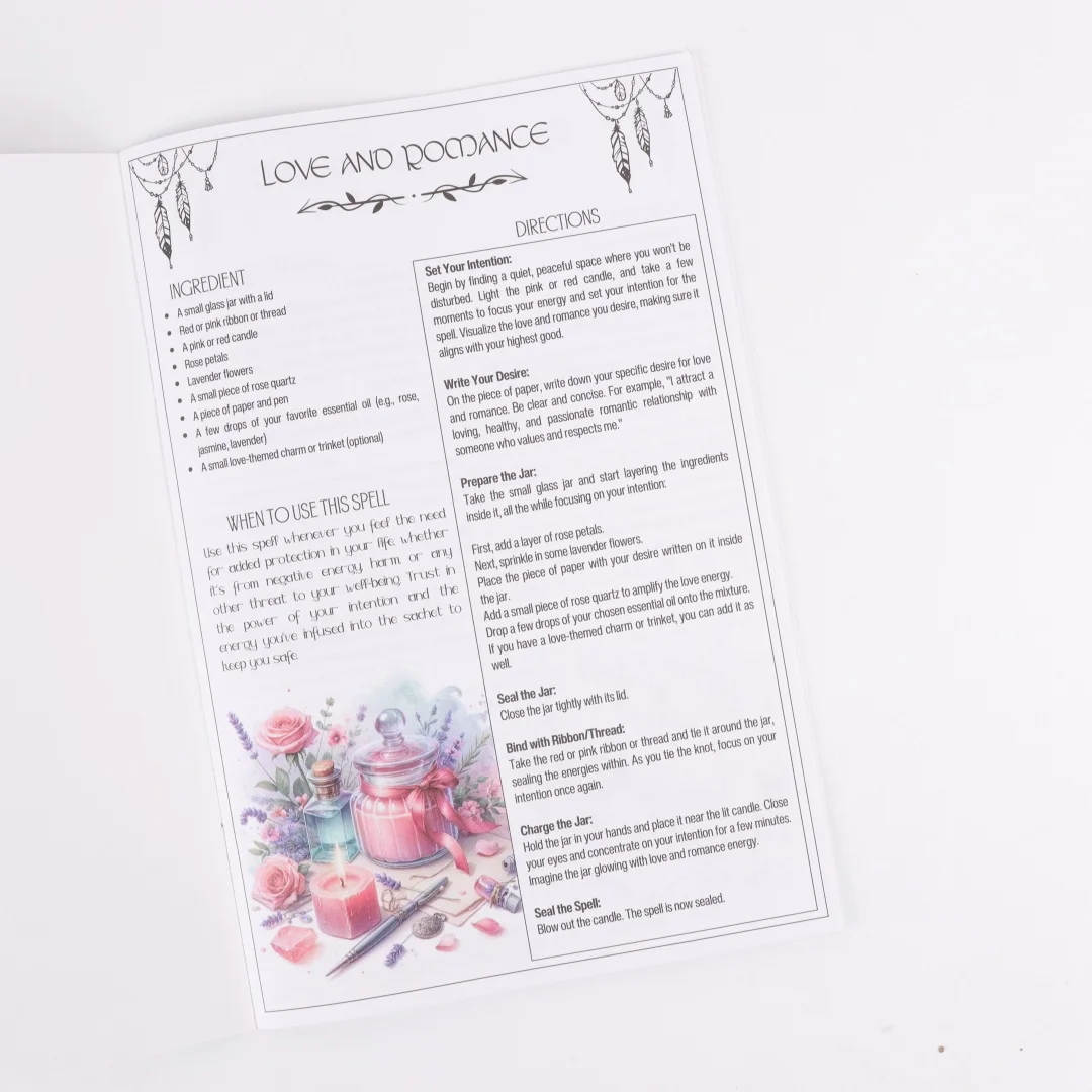 Collection of 20 Powerful Spell Jar Formulas - Step-by-Step Guide to Creating Your Own Magic Spell Jars for Healing