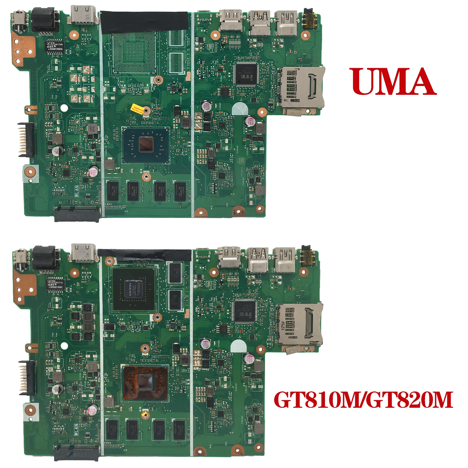 KEFU X441N Mainboard For ASUS Vivobook Max X441NC F441NA A441NA X441NA K441NA Laptop Motherboard N3350 N4200 2G/4G-RAM UMA/GT810