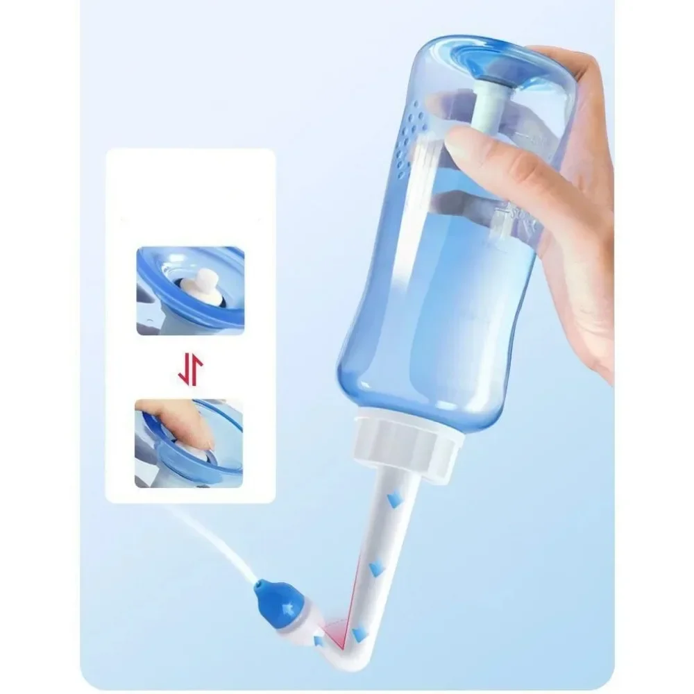1 Pcs 300/500ml Nasal Wash Cleaner Bottles Adults Children Nose Protector Rhinitis Nasal Washer Avoid Allergic Rhinitis Neti Pot