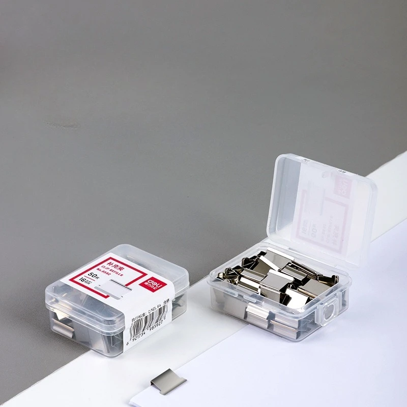 50 шт./кор. дополнительный зажим, металлическая папка для документов 16 мм