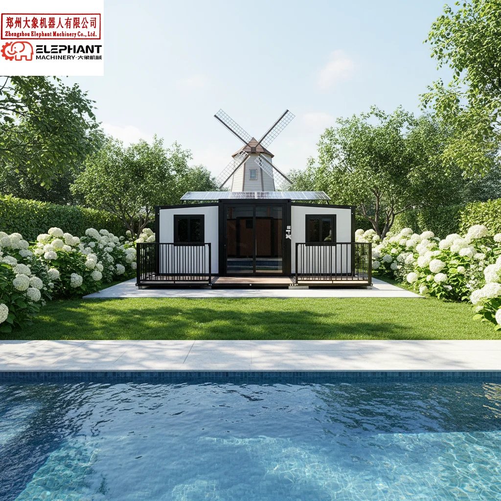 Factory Direct Removable Homes 40ft 4 Bedroom Prefab Container House Expandable House Prefab Container Modular Mobile Home